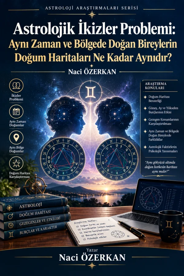 Astrolojik İkizler Problemi: Aynı Zaman ve Bölgede Doğan Bireylerin Doğum Haritaları Ne Kadar Aynıdır?