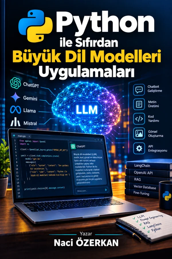 Python ile Sıfırdan Büyük Dil Modelleri Uygulamaları