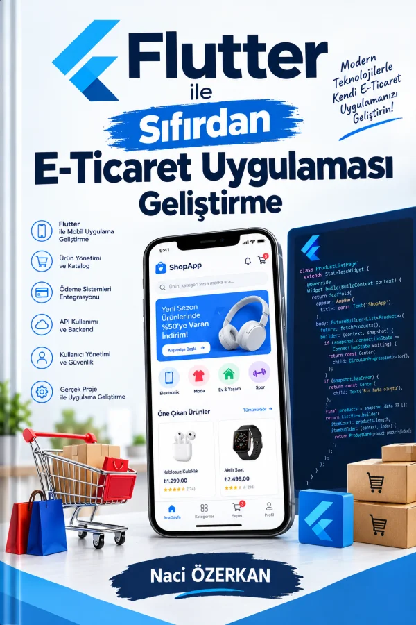 Flutter ile Sıfırdan E-Ticaret Uygulaması Geliştirme
