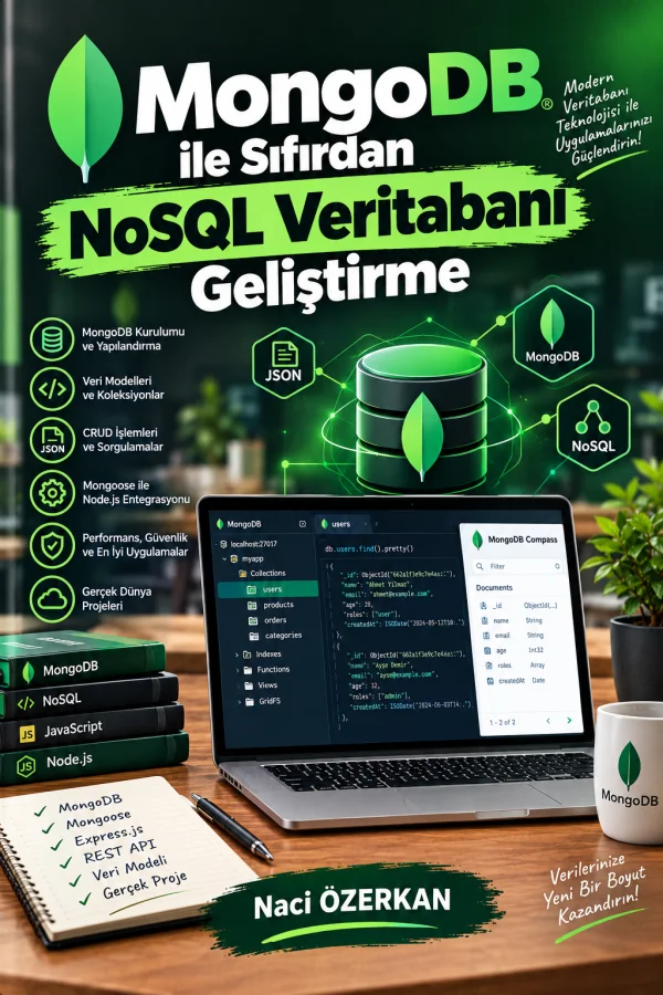 MongoDB ile Sıfırdan NoSQL Veritabanı Geliştirme